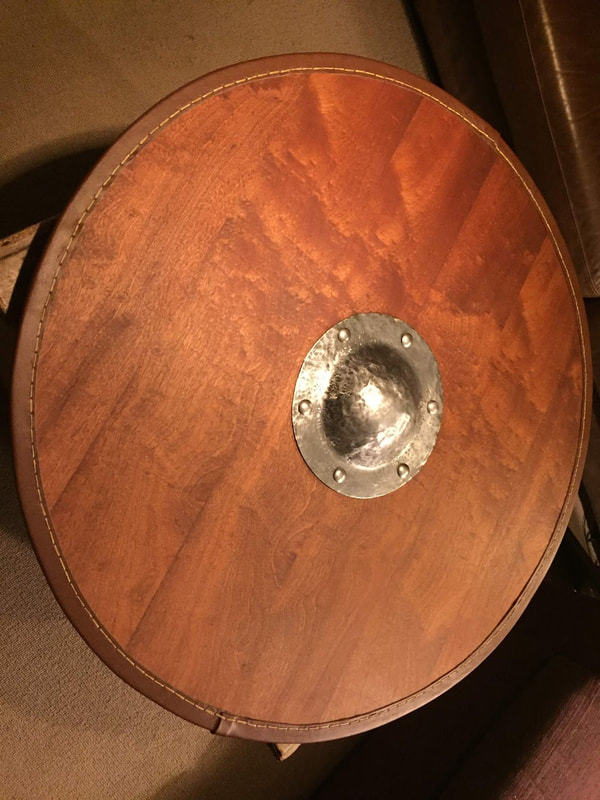 Saxon shield for the last true king of england.